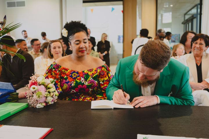 Naomi & Michiel Wedding Photo