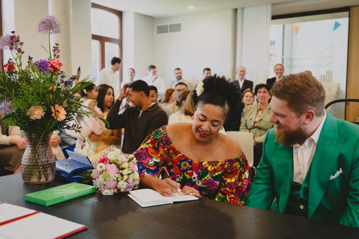 Naomi & Michiel Wedding Photo