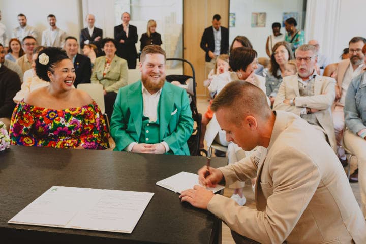 Naomi & Michiel Wedding Photo